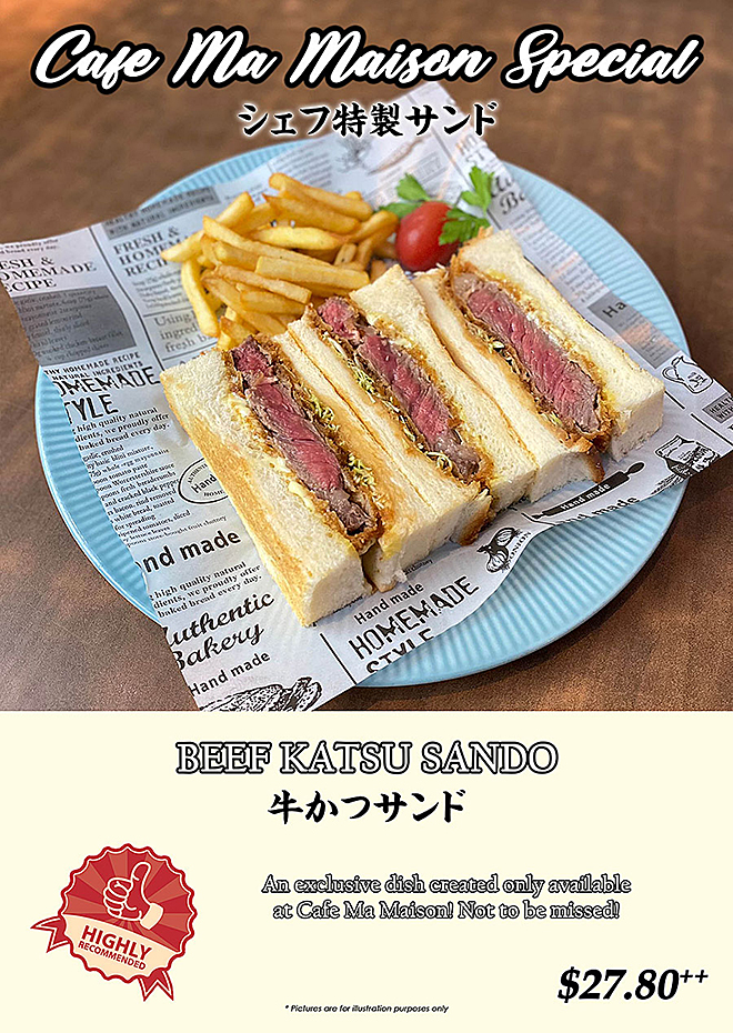 BEEF KATSU SANDO