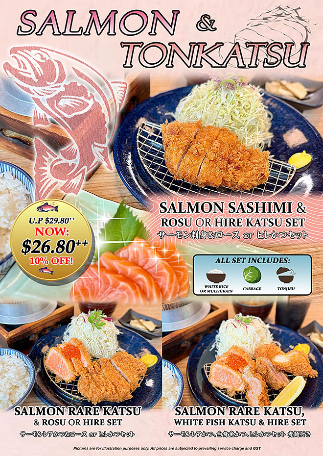 Salmon Tonkatsu